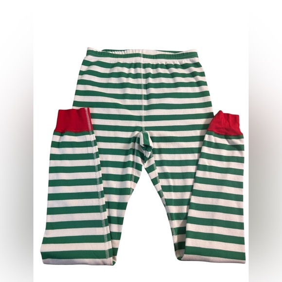 HANNA ANDERSSON Adult Striped Long John Pajama Set L Holiday Christmas Elfcore - Picture 11 of 16